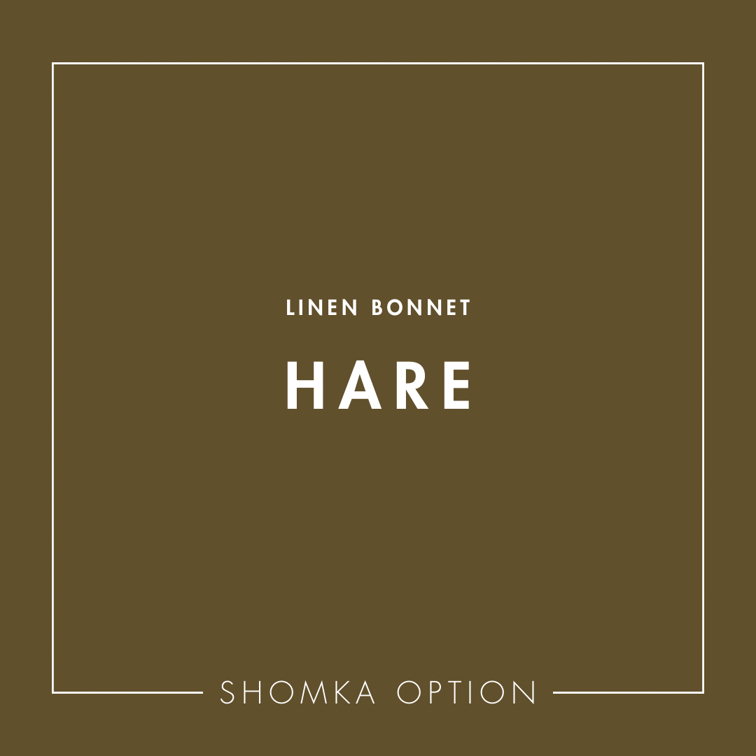 【SHÓMKA】option / type (linen bonnet)