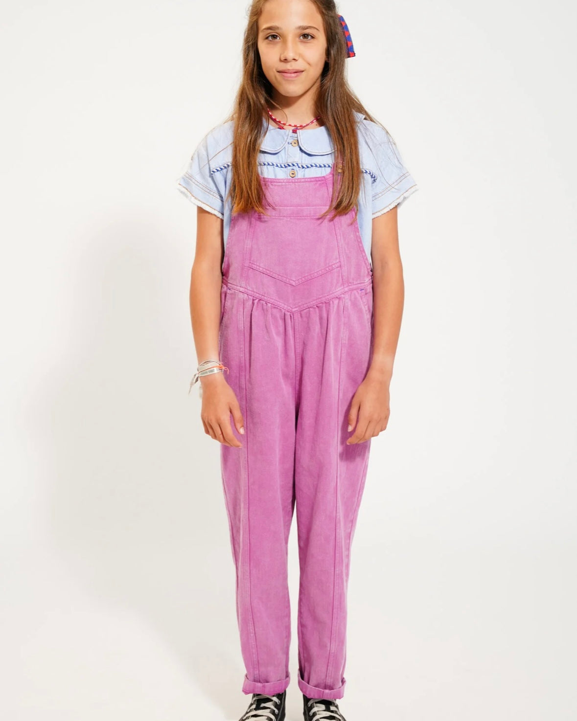 DUNGAREES - WASHED LAVENDER