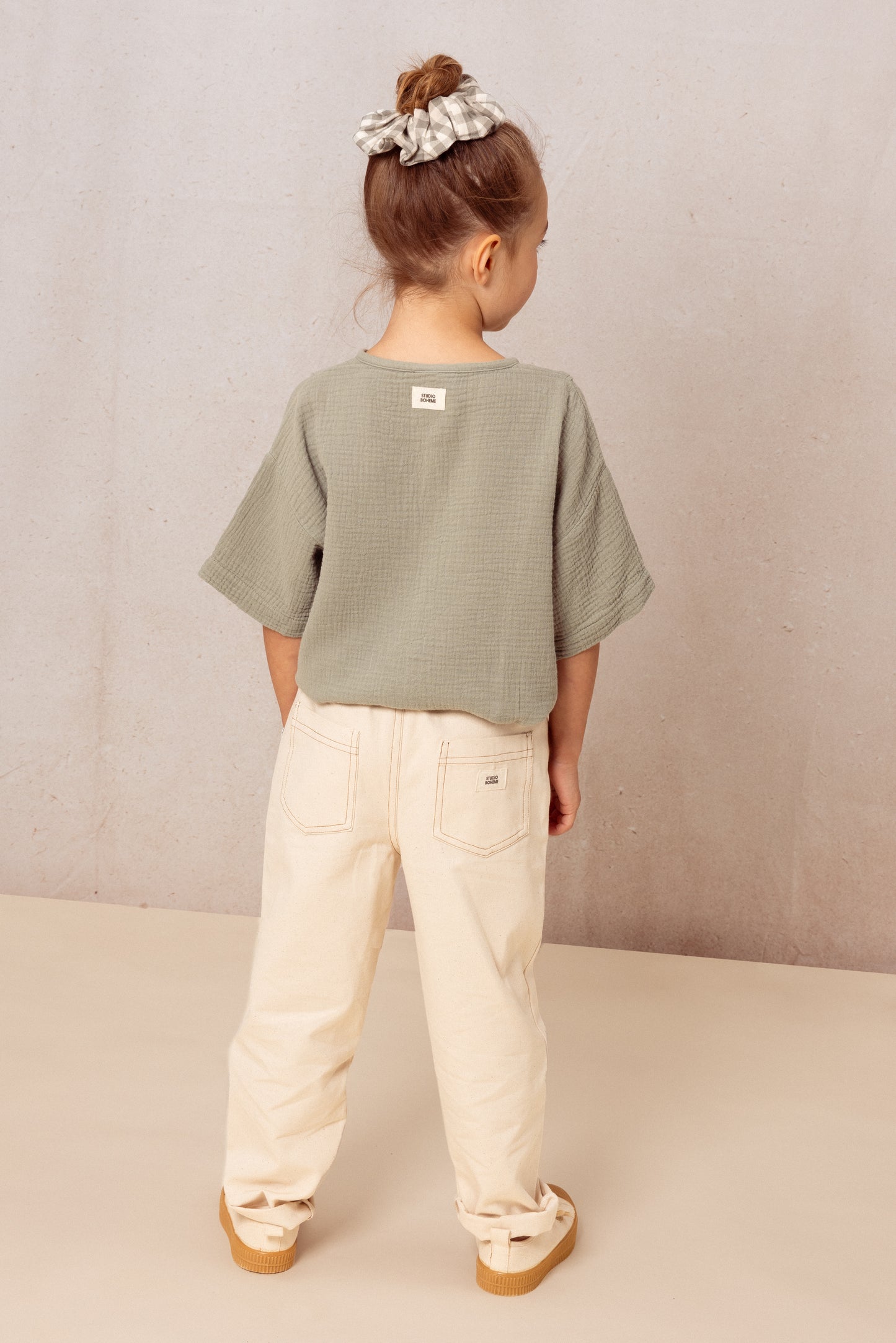 PANTS SERGE - OFF WHITE