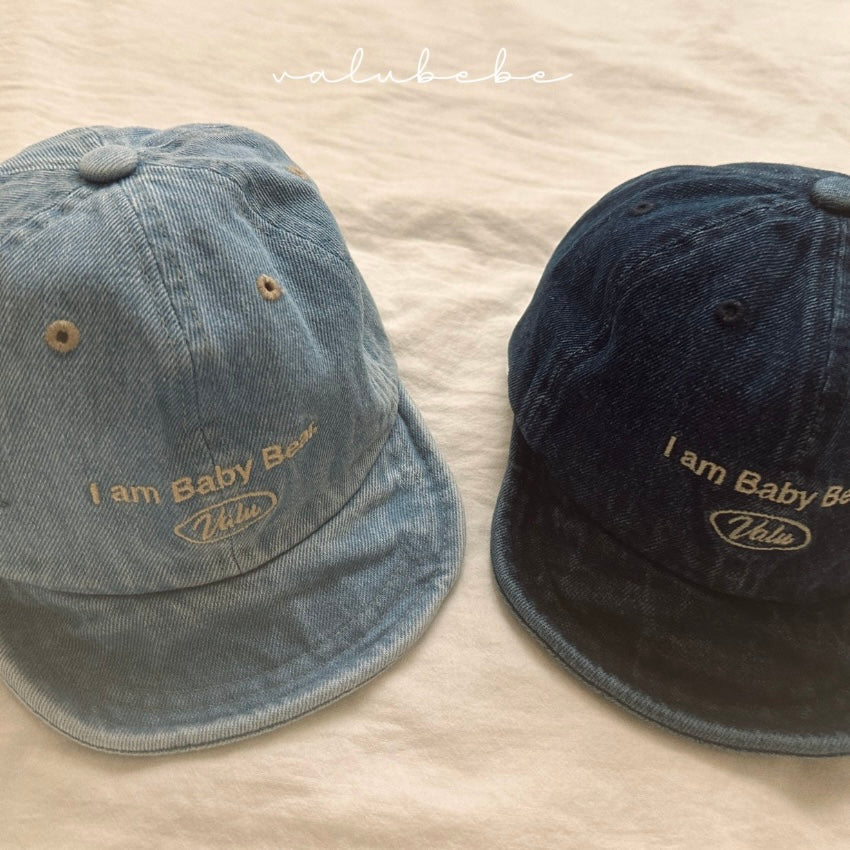 baby denim cap