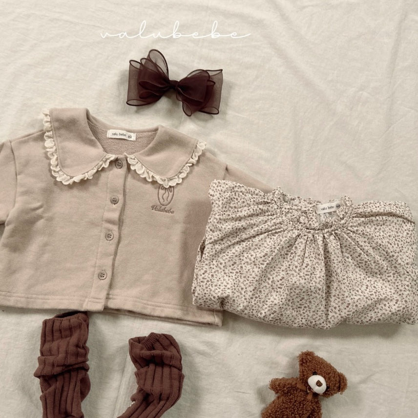 rani flower ribbon suit