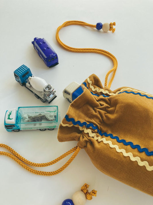 Pochett for toy cars - Pumpkin