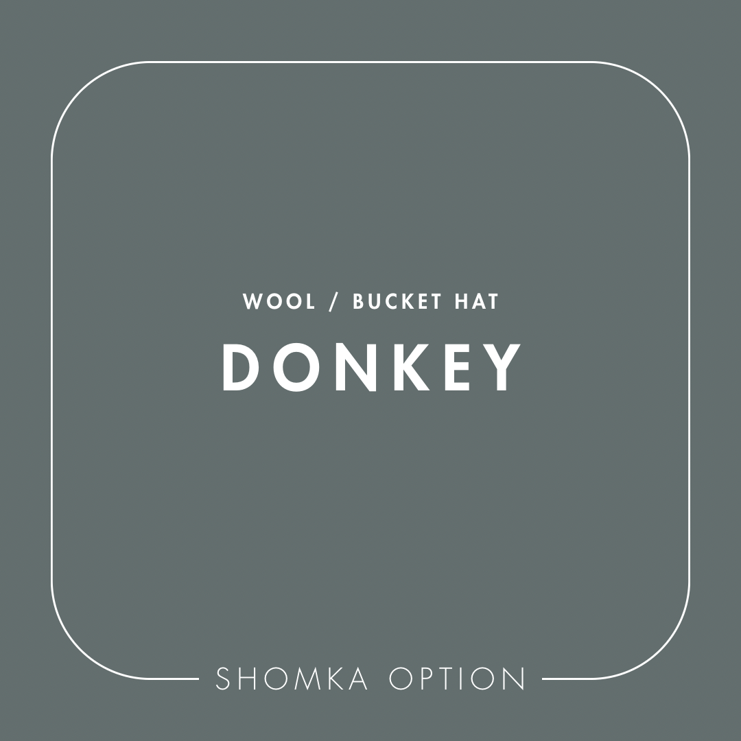 【SHÓMKA】option / type (wool bucket hat)