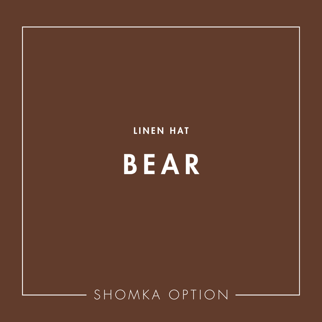 【SHÓMKA】option / type (linen hat)