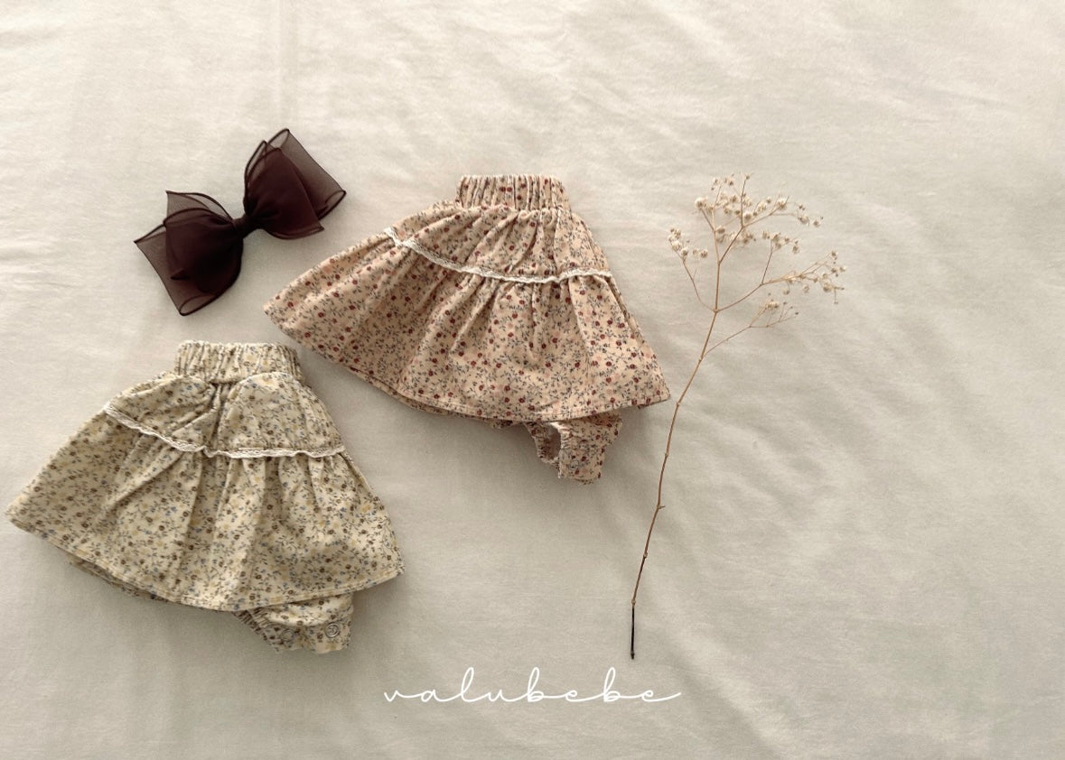 flower skirt bloomer
