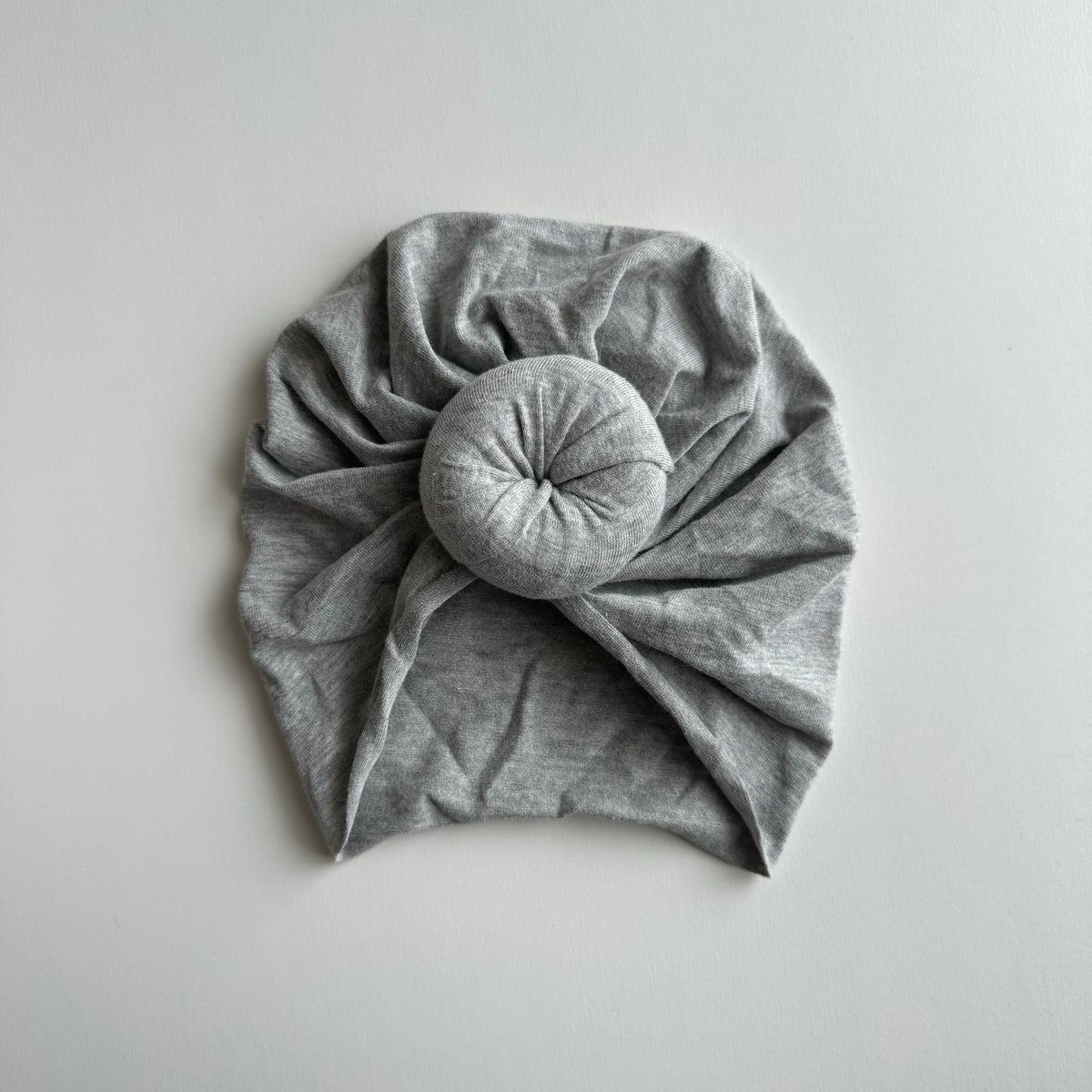 donut turban / gray