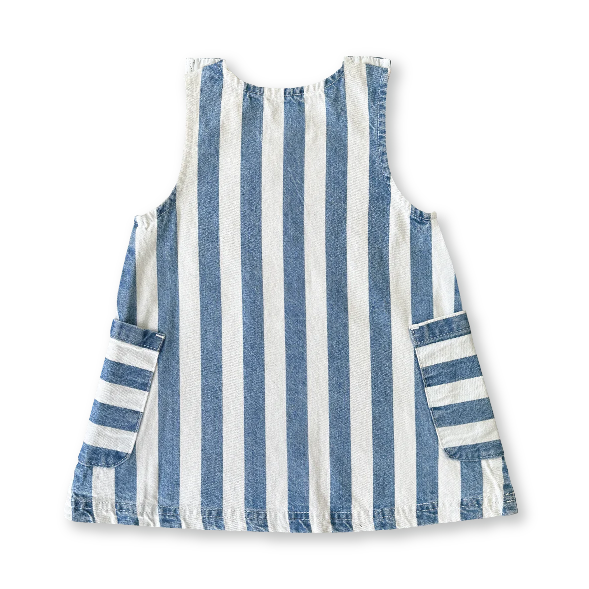 DENIM STRIPE DRESS