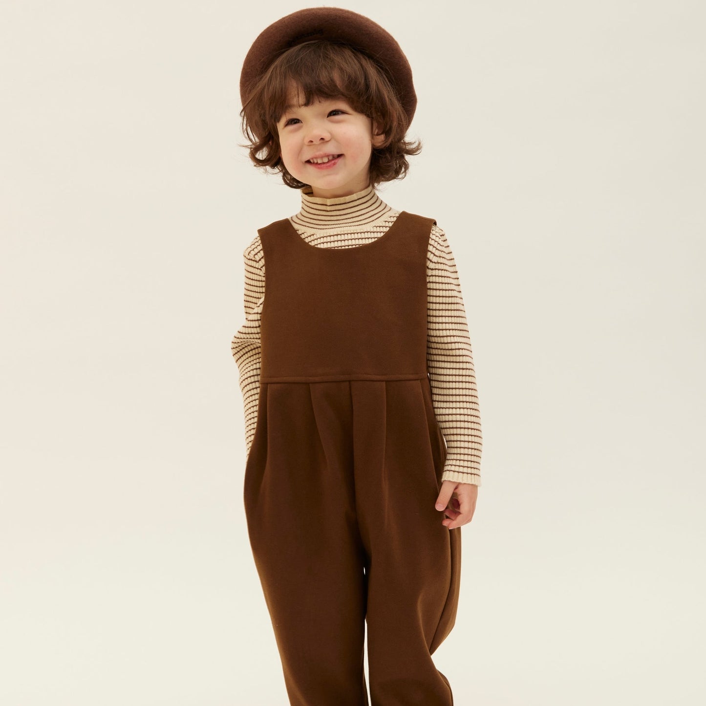 Knit T10 High Neck - Brown