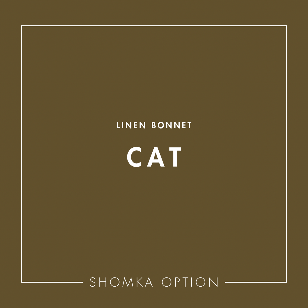 【SHÓMKA】option / type (linen bonnet)