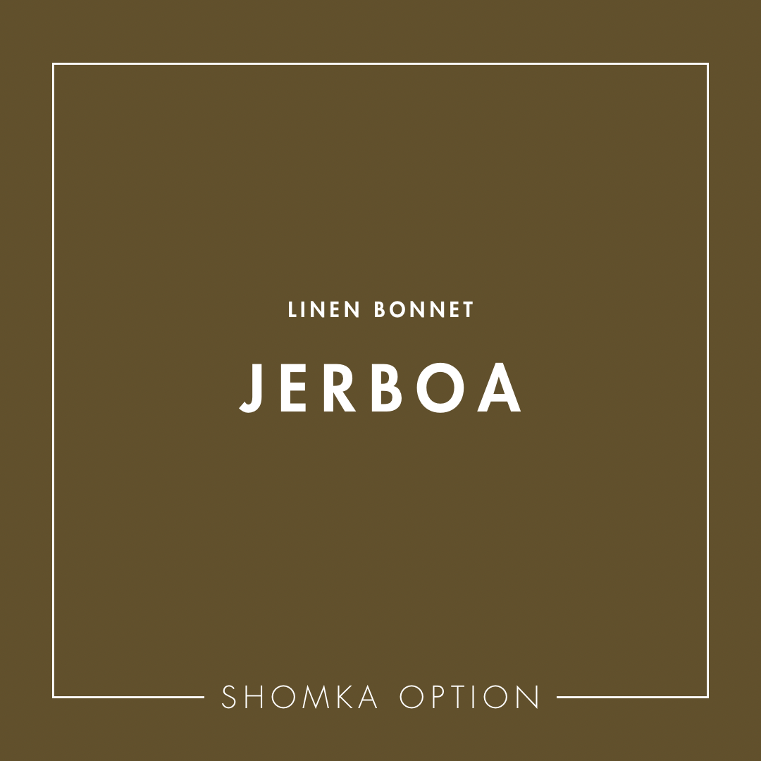 【SHÓMKA】option / type (linen bonnet)