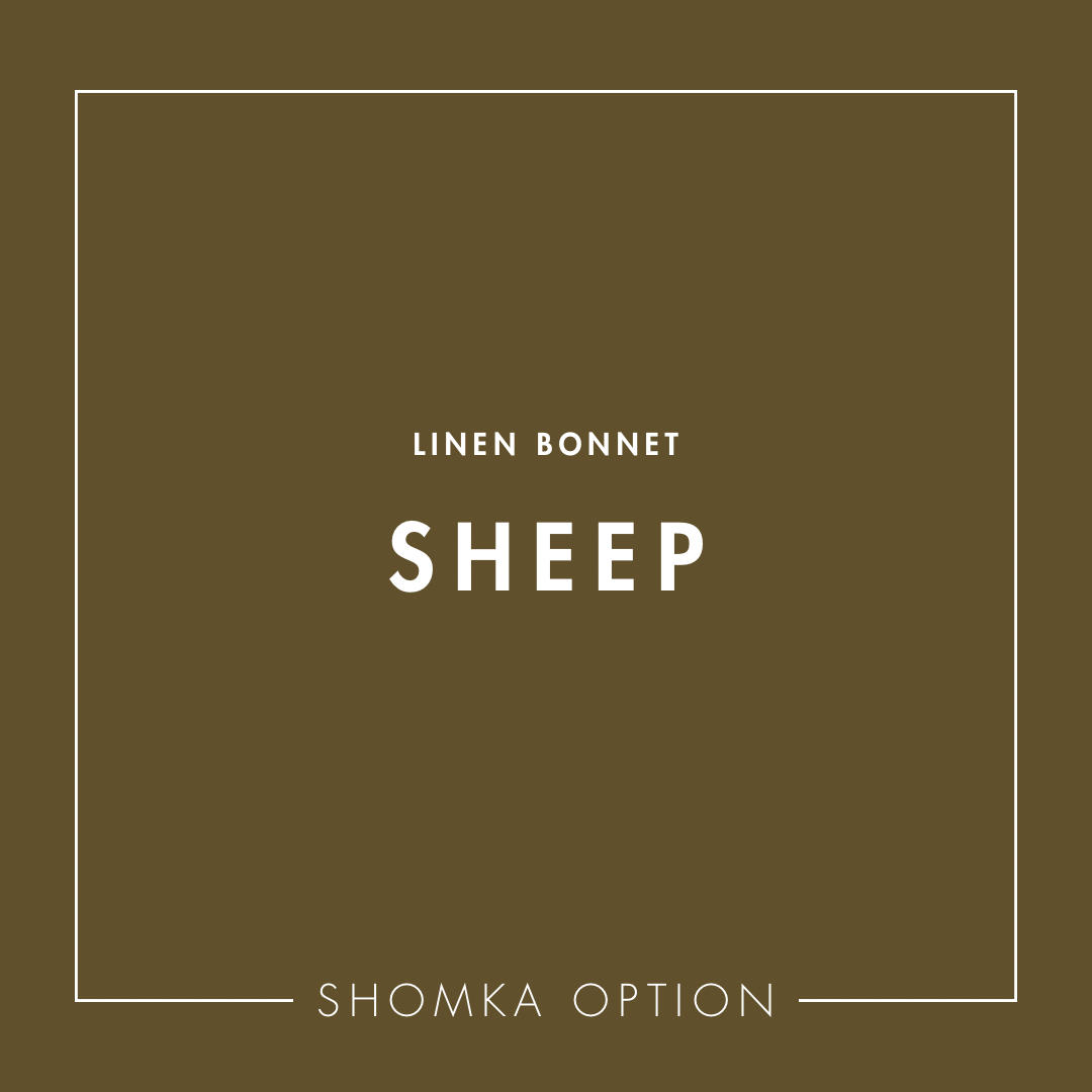 【SHÓMKA】option / type (linen bonnet)
