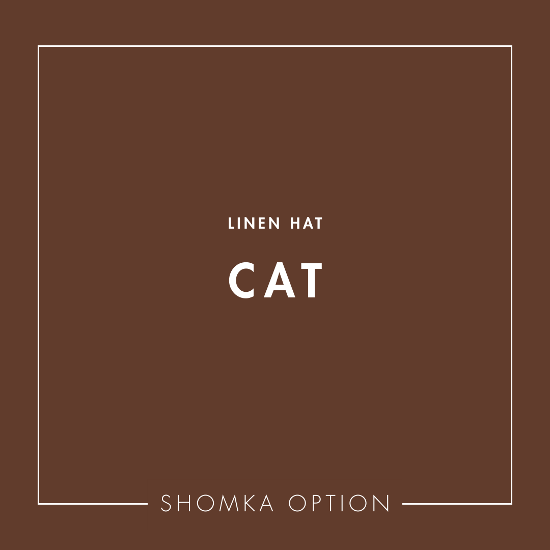 【SHÓMKA】option / type (linen hat)