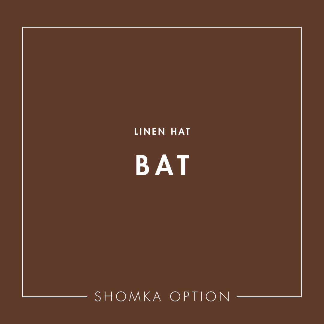 【SHÓMKA】option / type (linen hat)