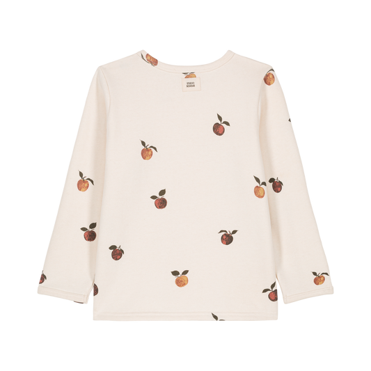 SWEAT-SHIRT NOE - ECRU / APPLES