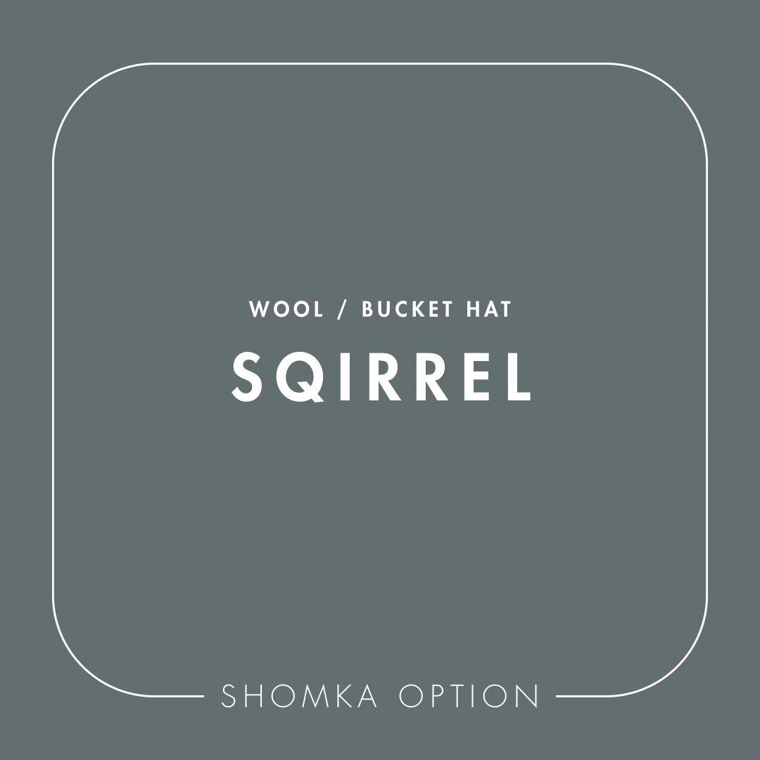 【SHÓMKA】option / type (wool bucket hat)