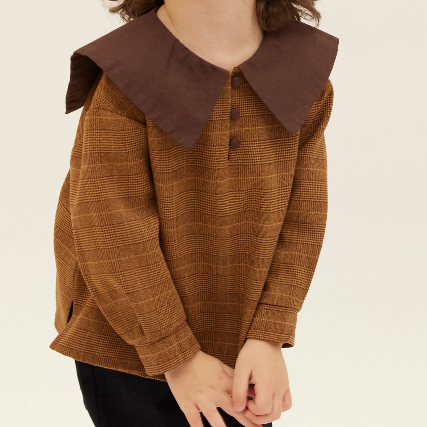 Blouse e3 - brown