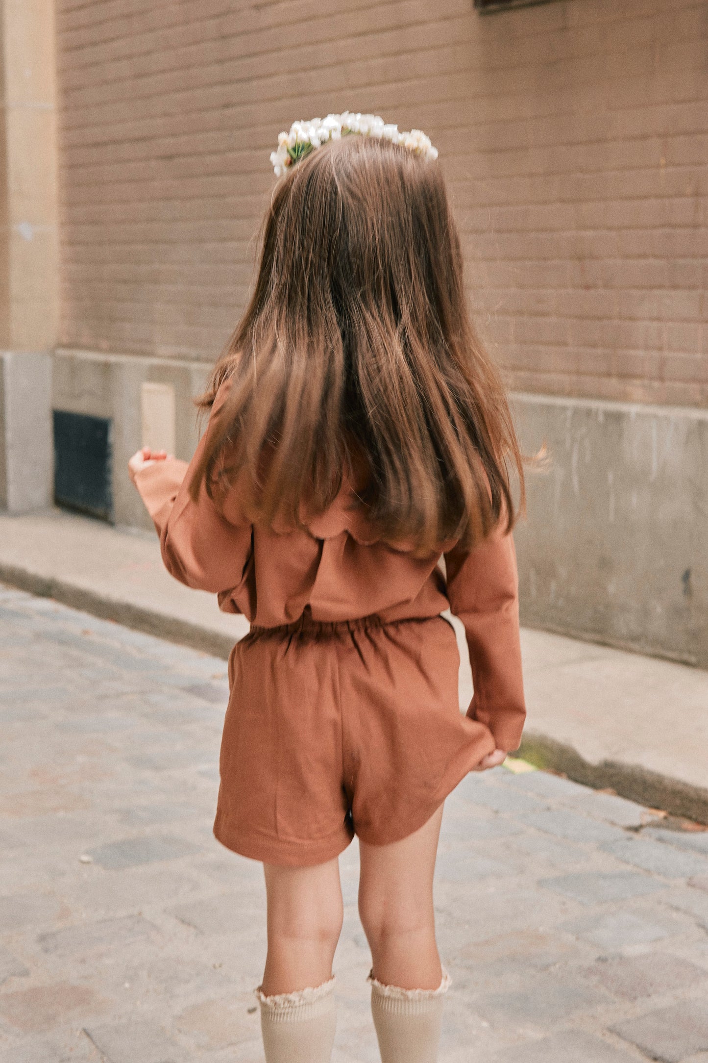 Blouse GRENELLE terracota