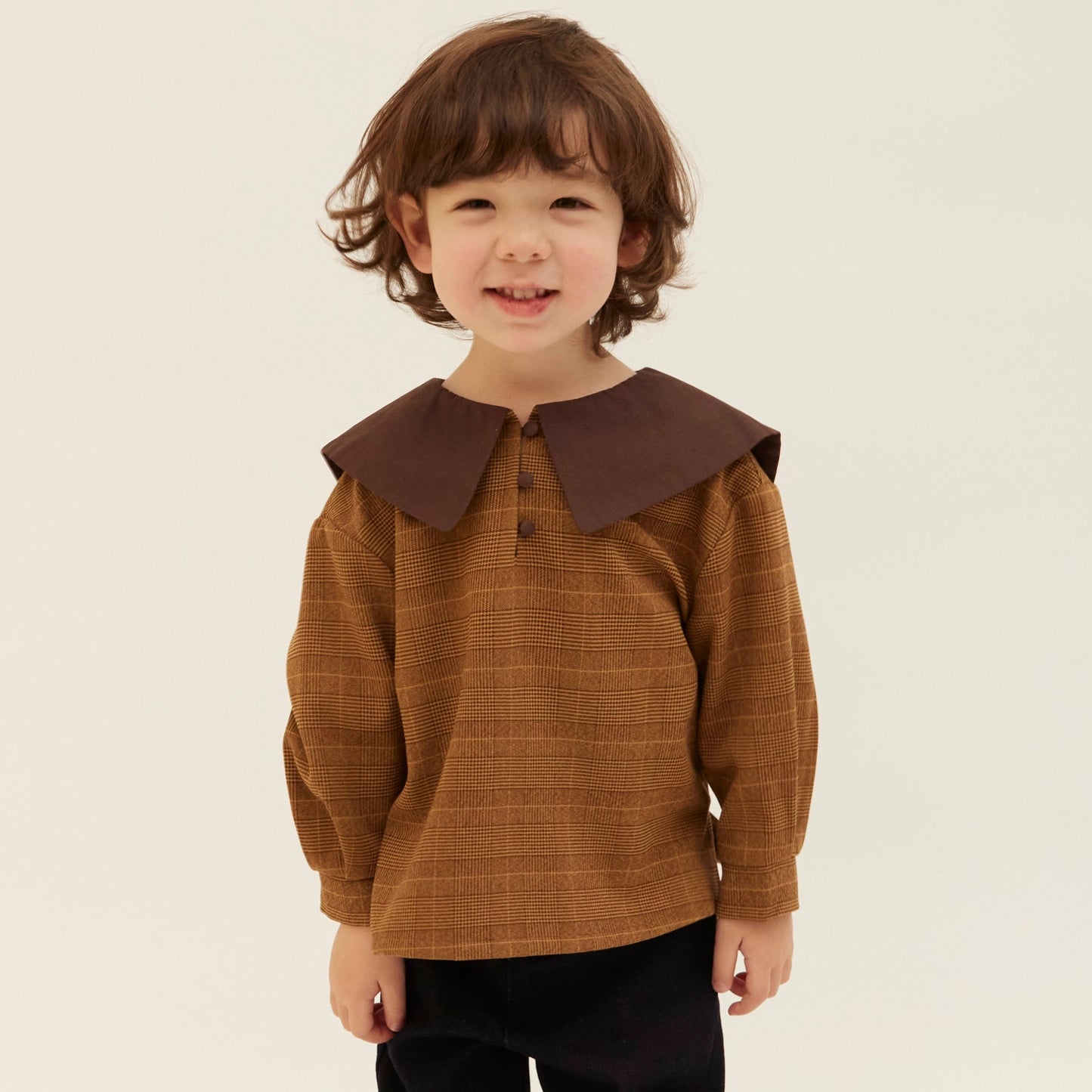 Blouse e3 - brown