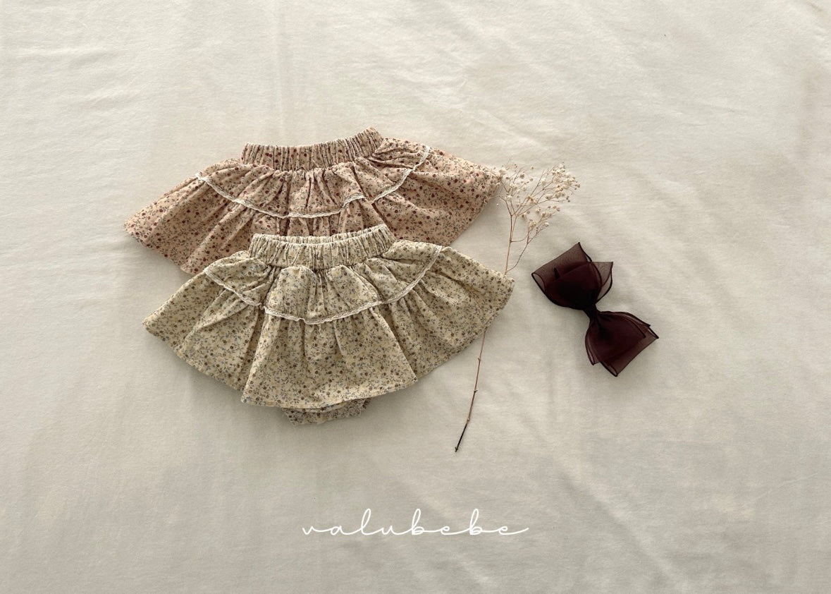 flower skirt bloomer