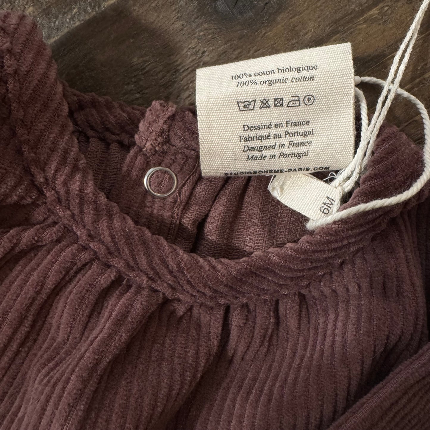 【OUTLET】ROMPER ESMEE - PLUM