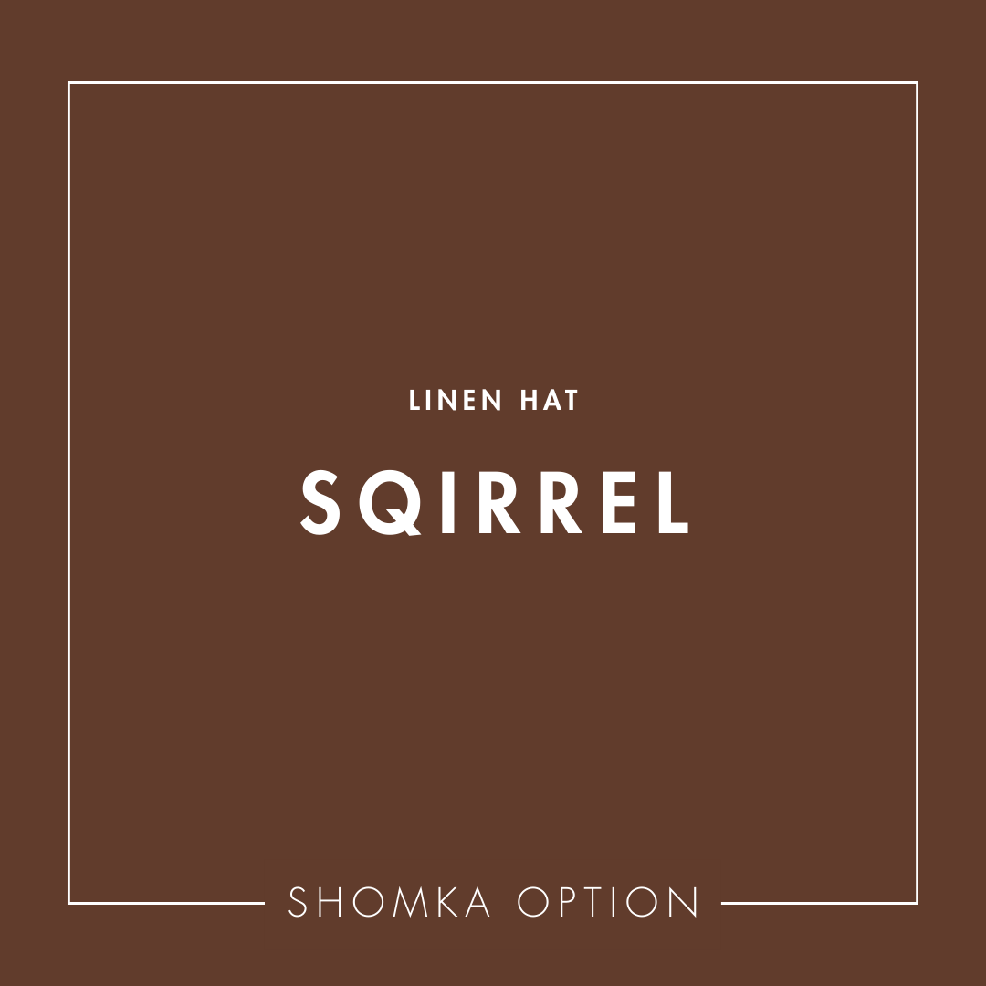 【SHÓMKA】option / type (linen hat)