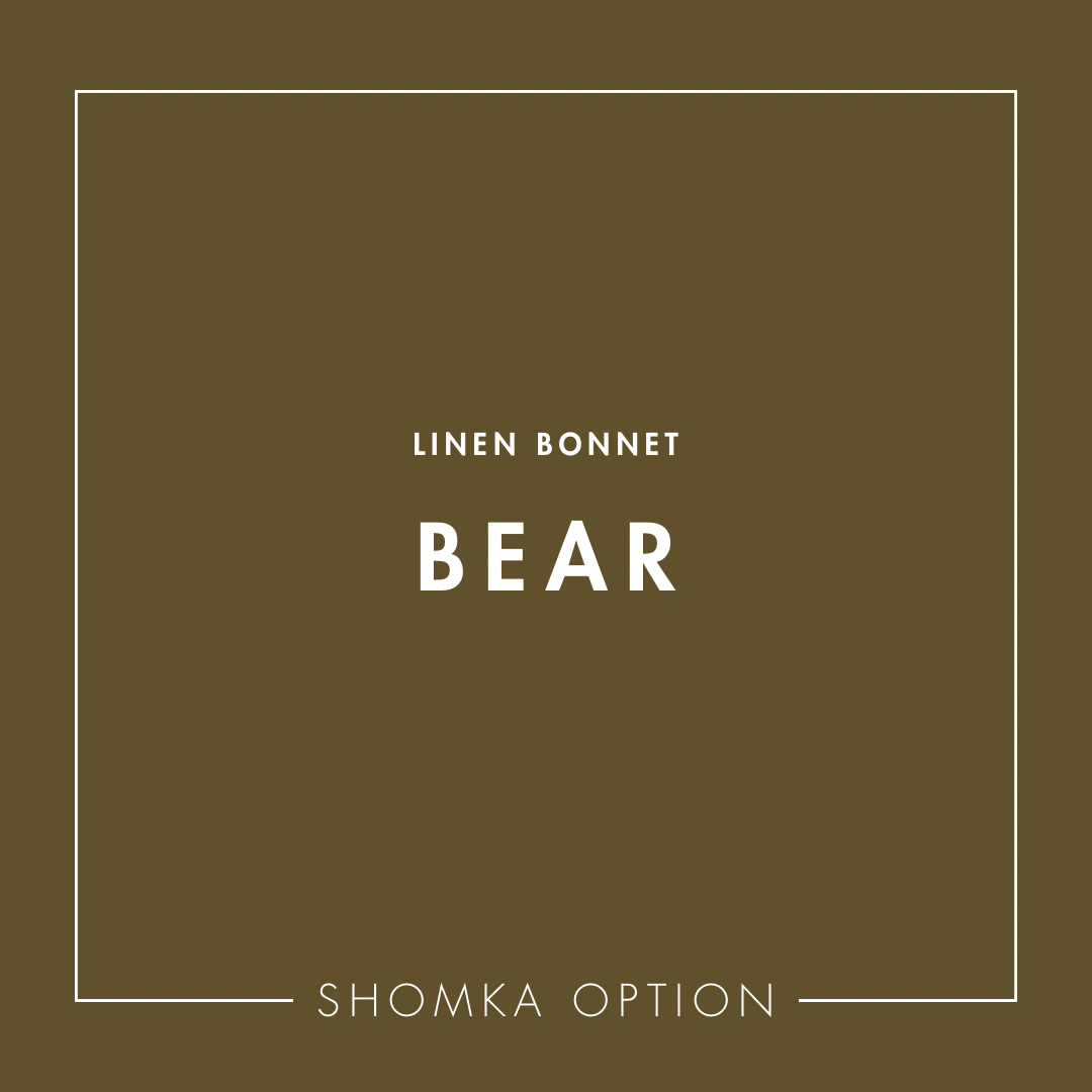 【SHÓMKA】option / type (linen bonnet)