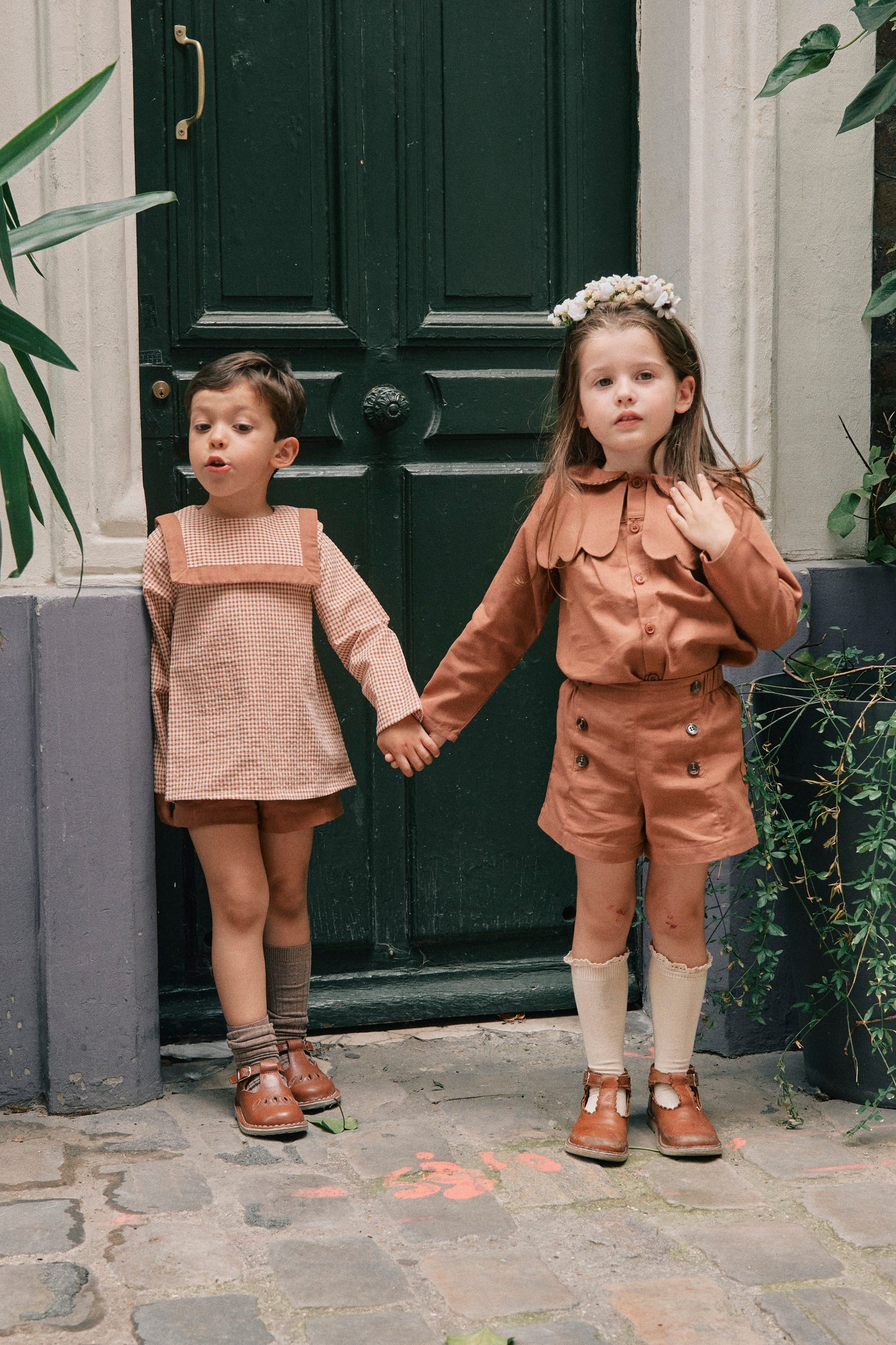 Blouse GRENELLE terracota