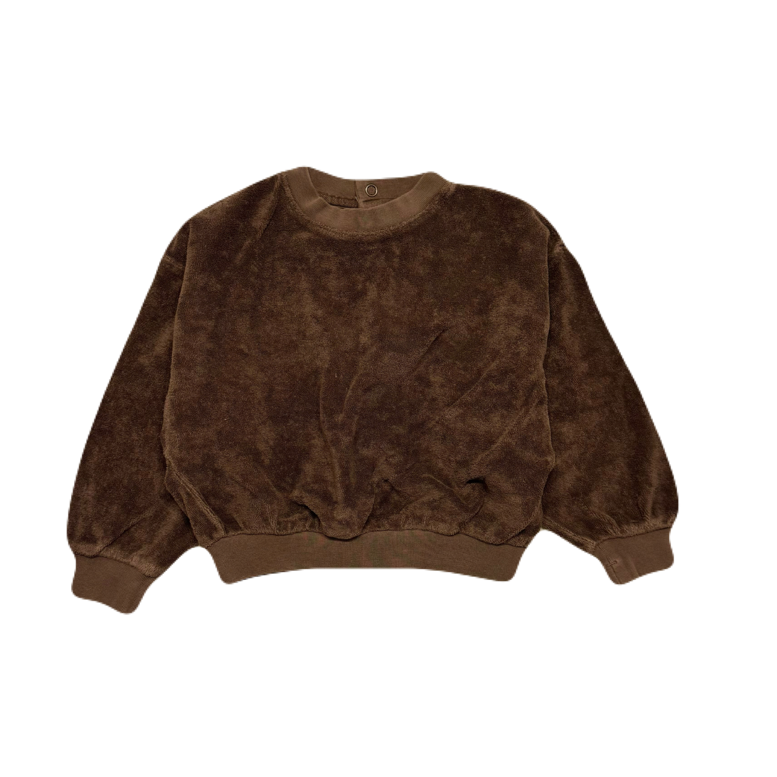 EARTH] Volume sweatshirts / brown – ANOKO.｜海外子供服のセレクト 