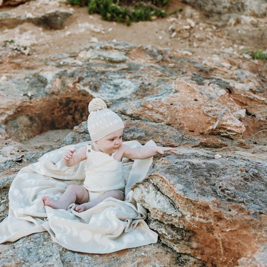 Lunar rompers / milk