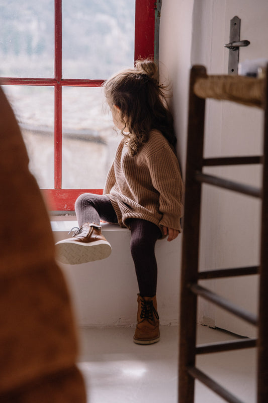 barboteuse chunky / beige