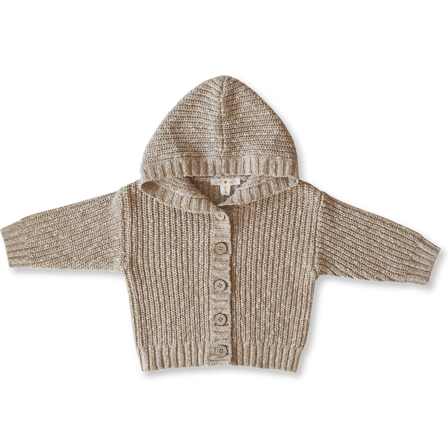 Grown / Chunky rib hoodie