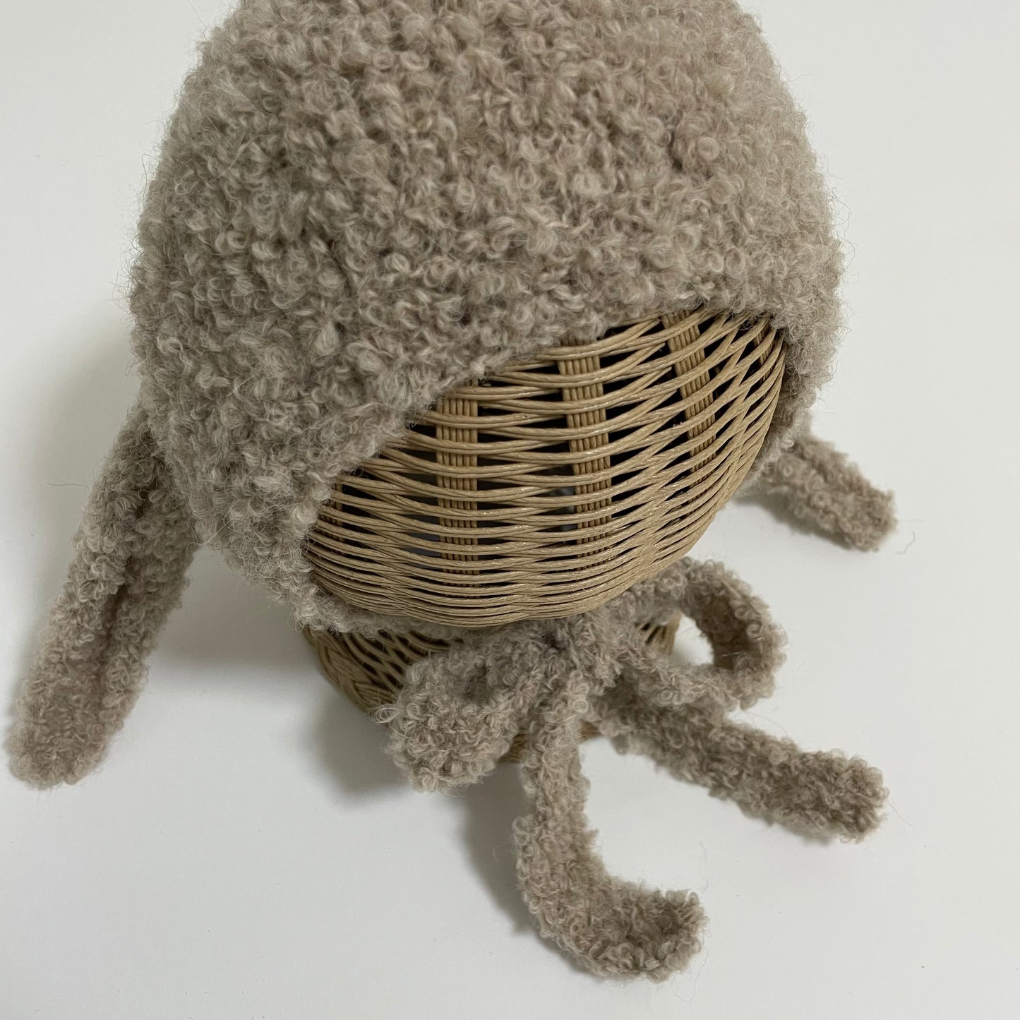 lamb hat / beige