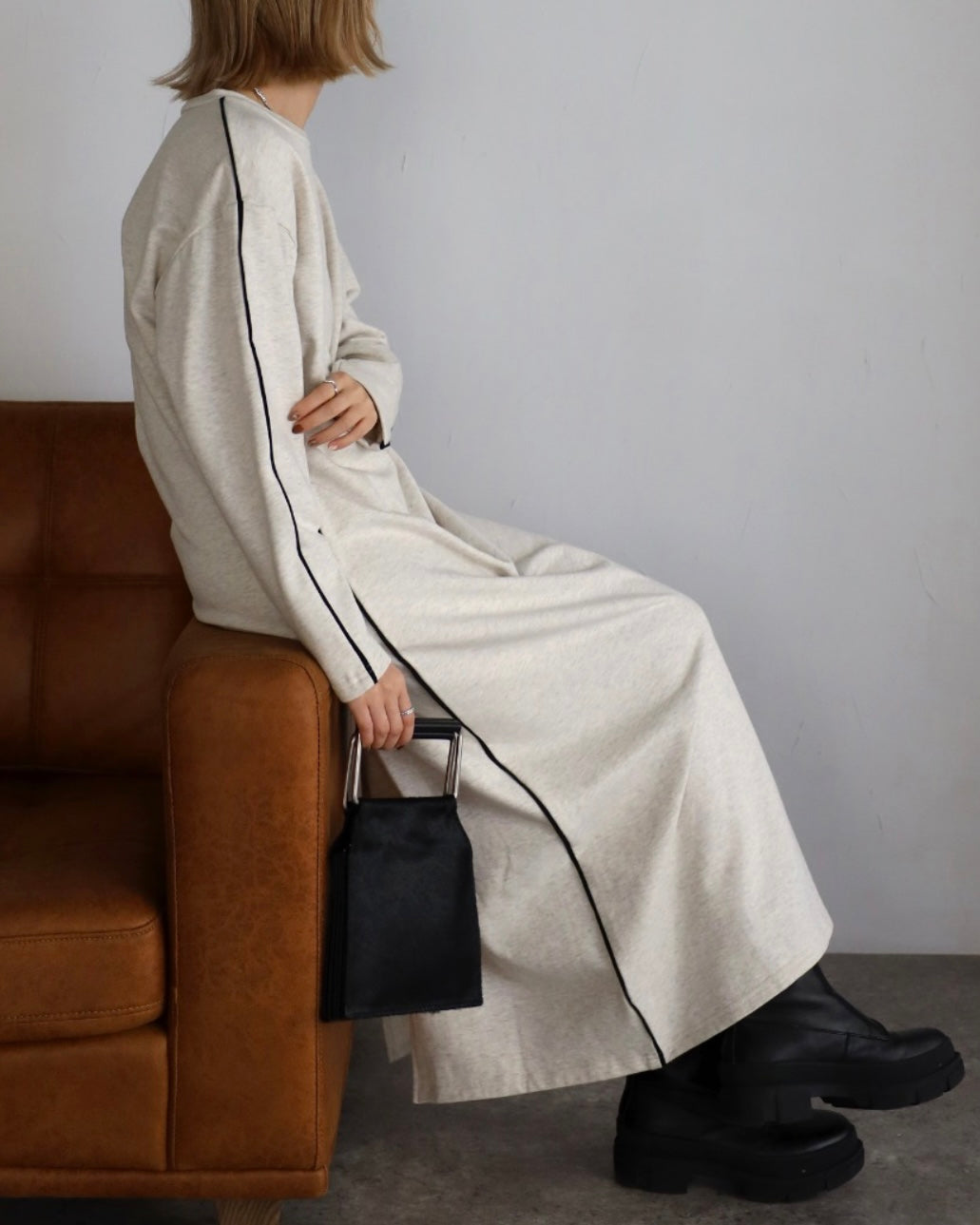 piping sweat onepiece