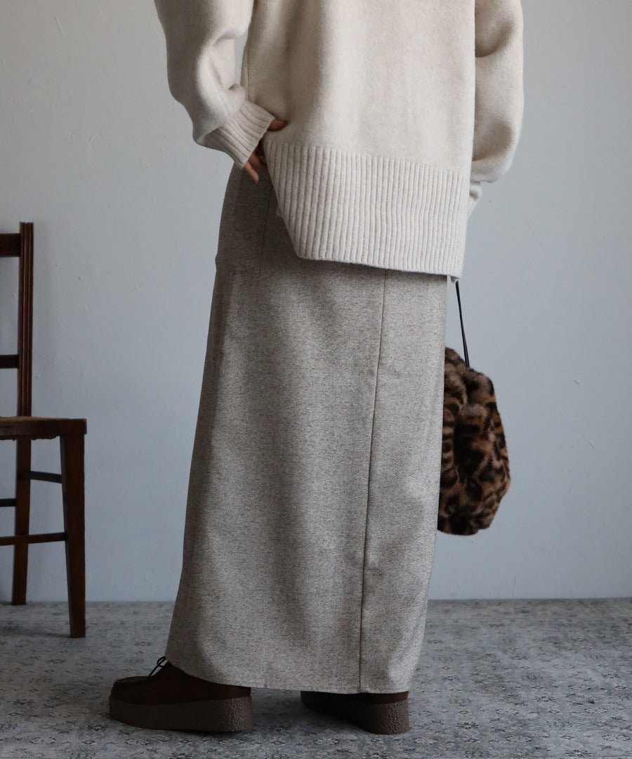 double pocket tight skirt
