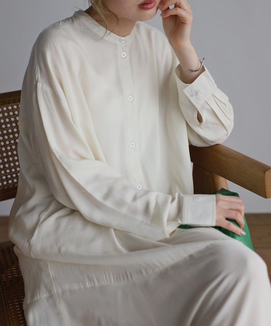 flare long onepiece / ivory