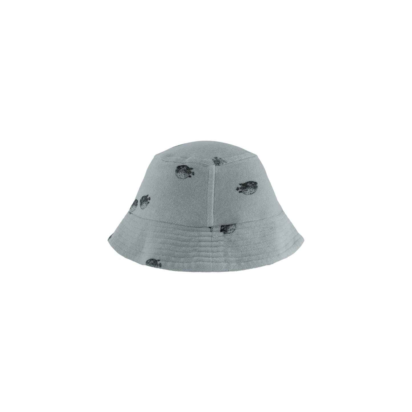 BUCKET HAT NIKO / gray blue-puffer fish