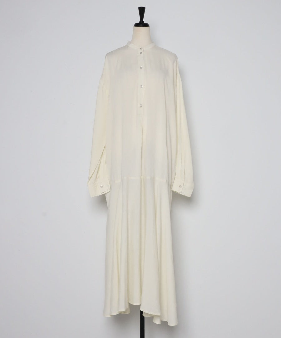 flare long onepiece / ivory