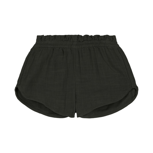 SHORTS GEORGETTE / abyssal green