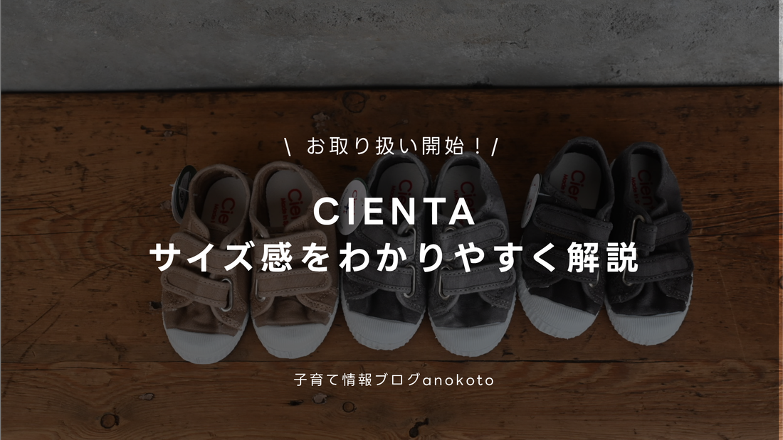 Cientaのサイズ感・サイズ選びをわかりやすく解説