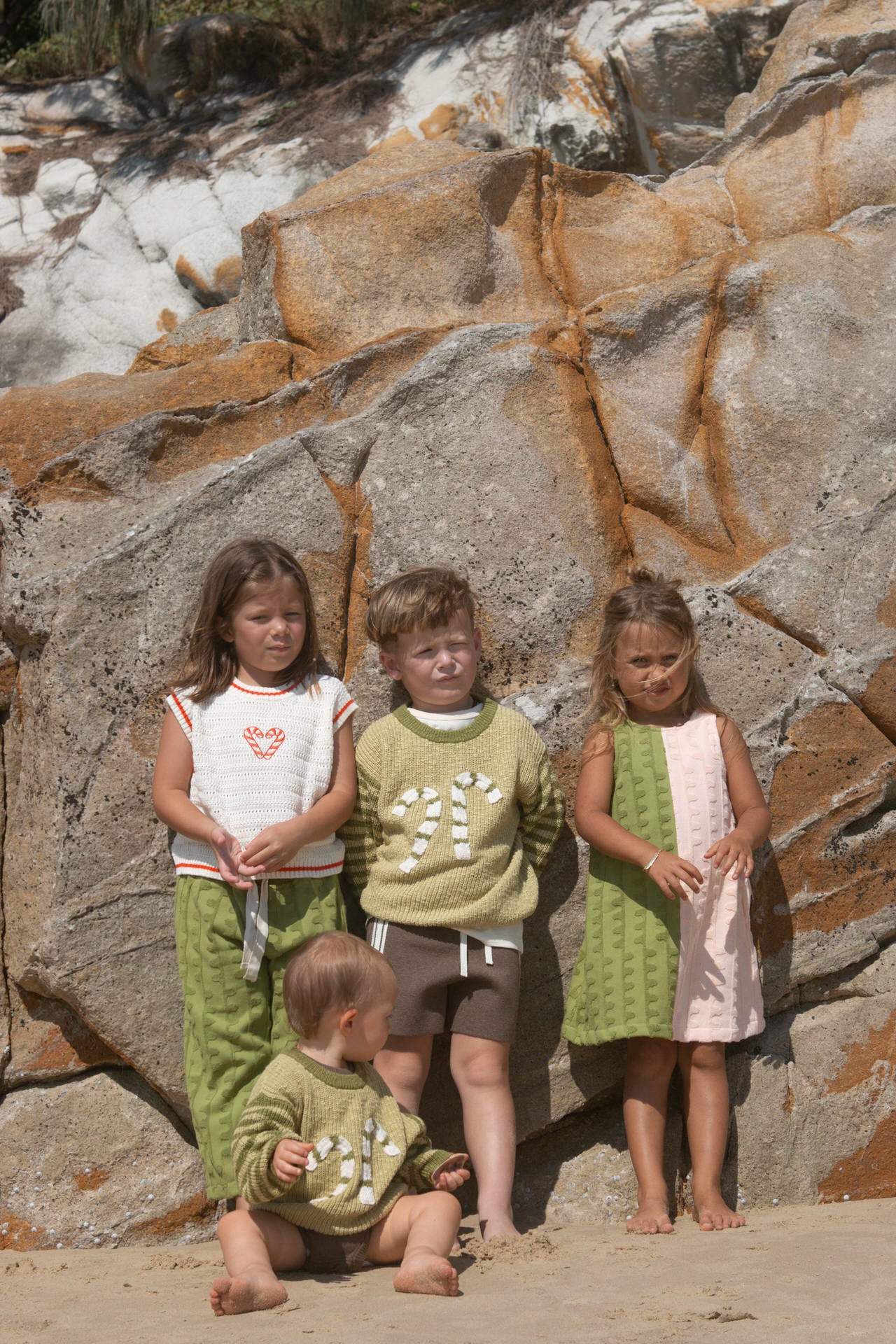 Organic Candy Cane Christmas Jumper [GROWN] (25HOL)