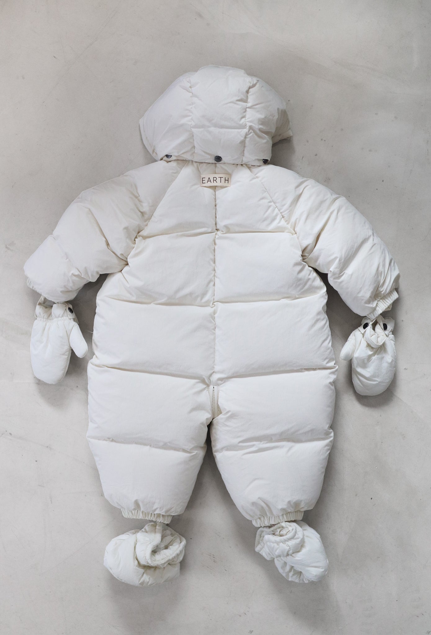 Padded jumpsuit - Cream [EARTH THE ARCHIVE] (26AW)