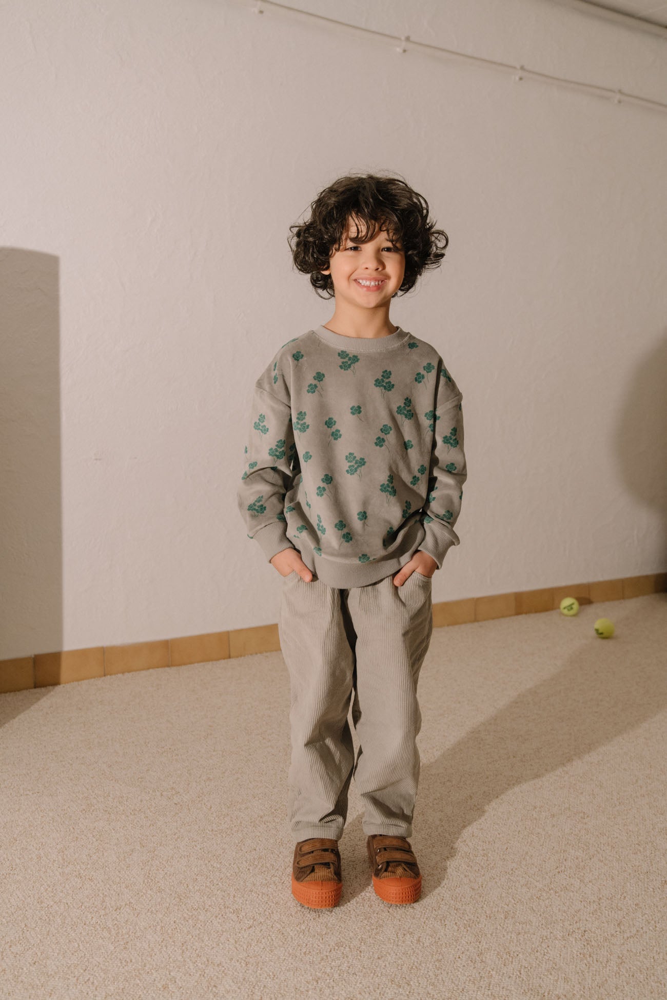 CARROT PANTS - GREY [STUDIO BOHEME] (25AW)