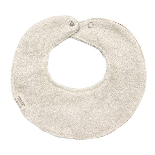 [Babyshower] Fancy bib - Nude powder