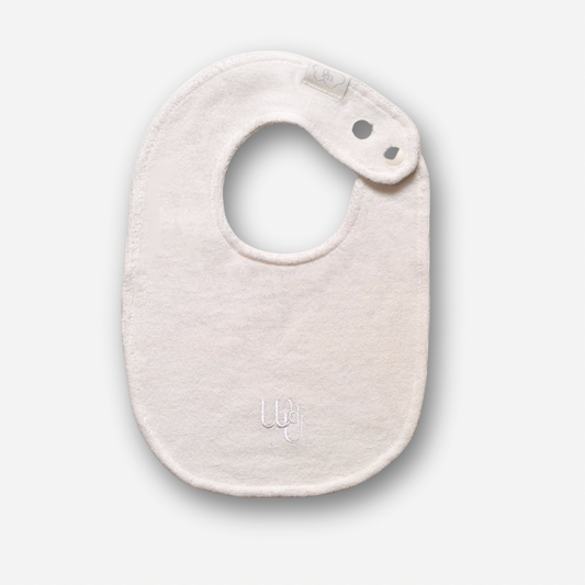 Cloud Terry Bibs - White [wouldU]