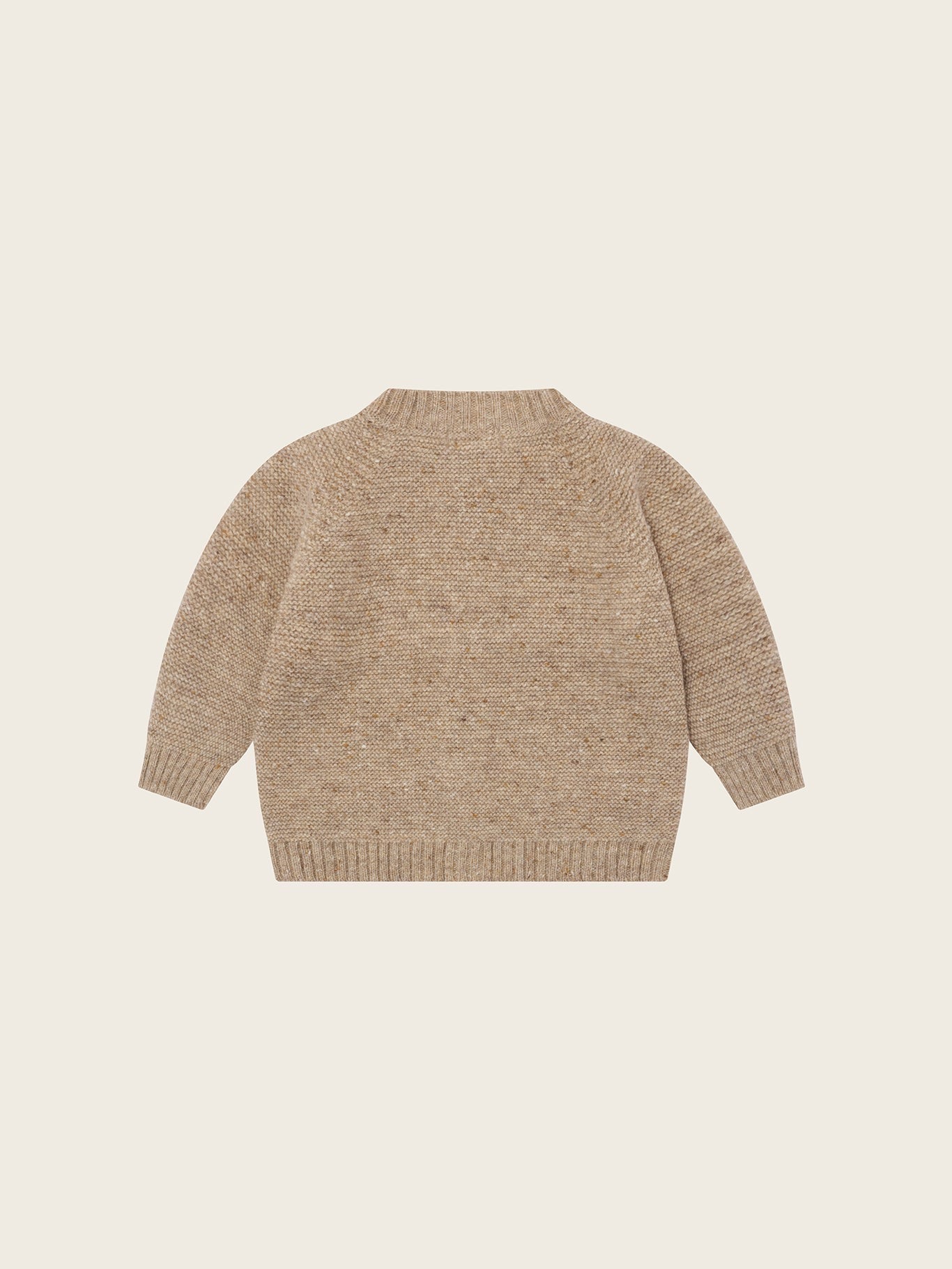 OATMEAL WOOL CARDIGAN [organic zoo] (25AW)