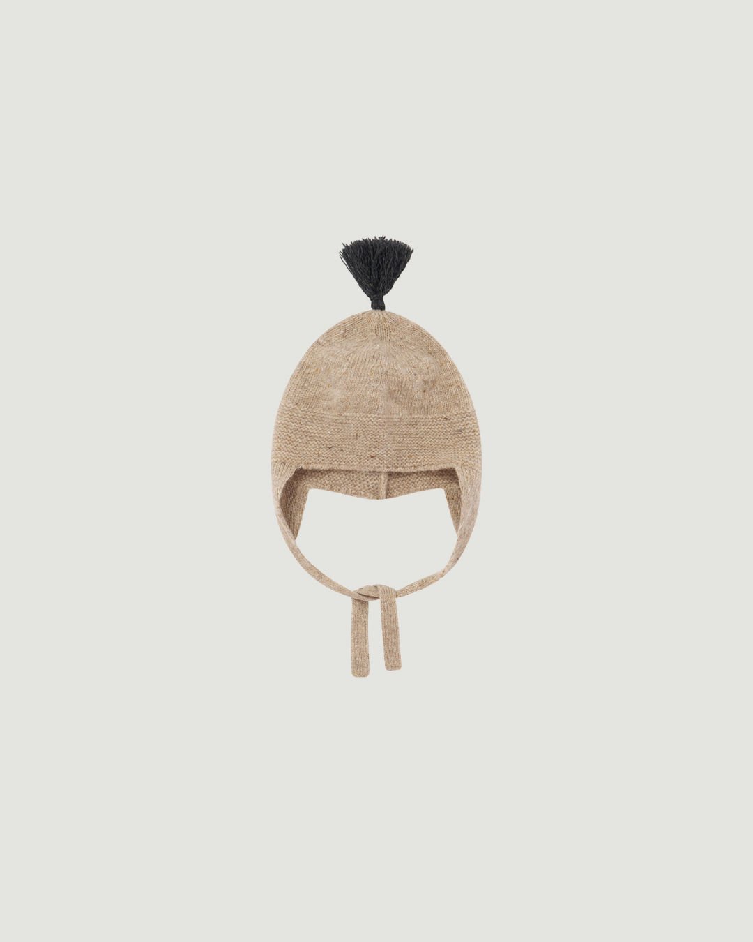 Oatmeal contrast Tassel Hat [Organic Zoo](26AW)drop1