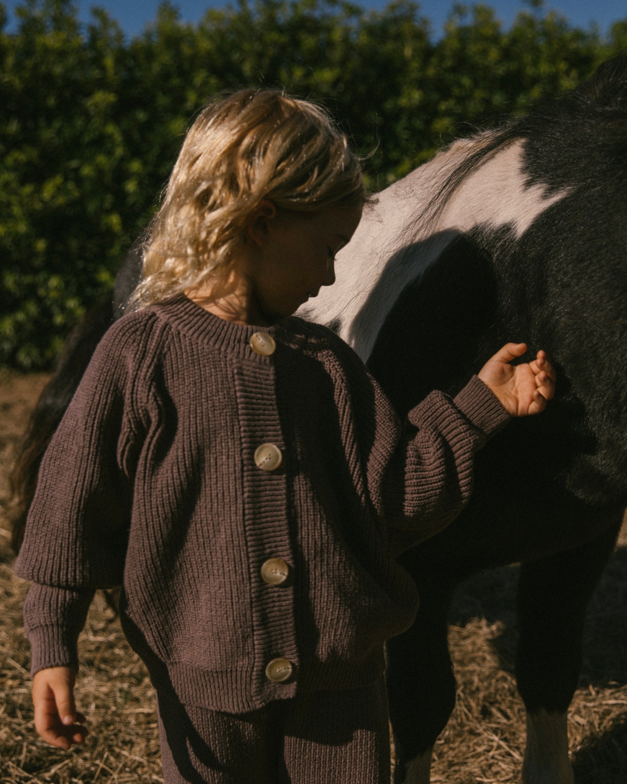 Knit cardigan - Cream [EARTH THE ARCHIVE] (26AW)
