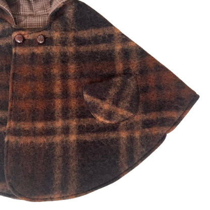 N Poncho - Chestnut