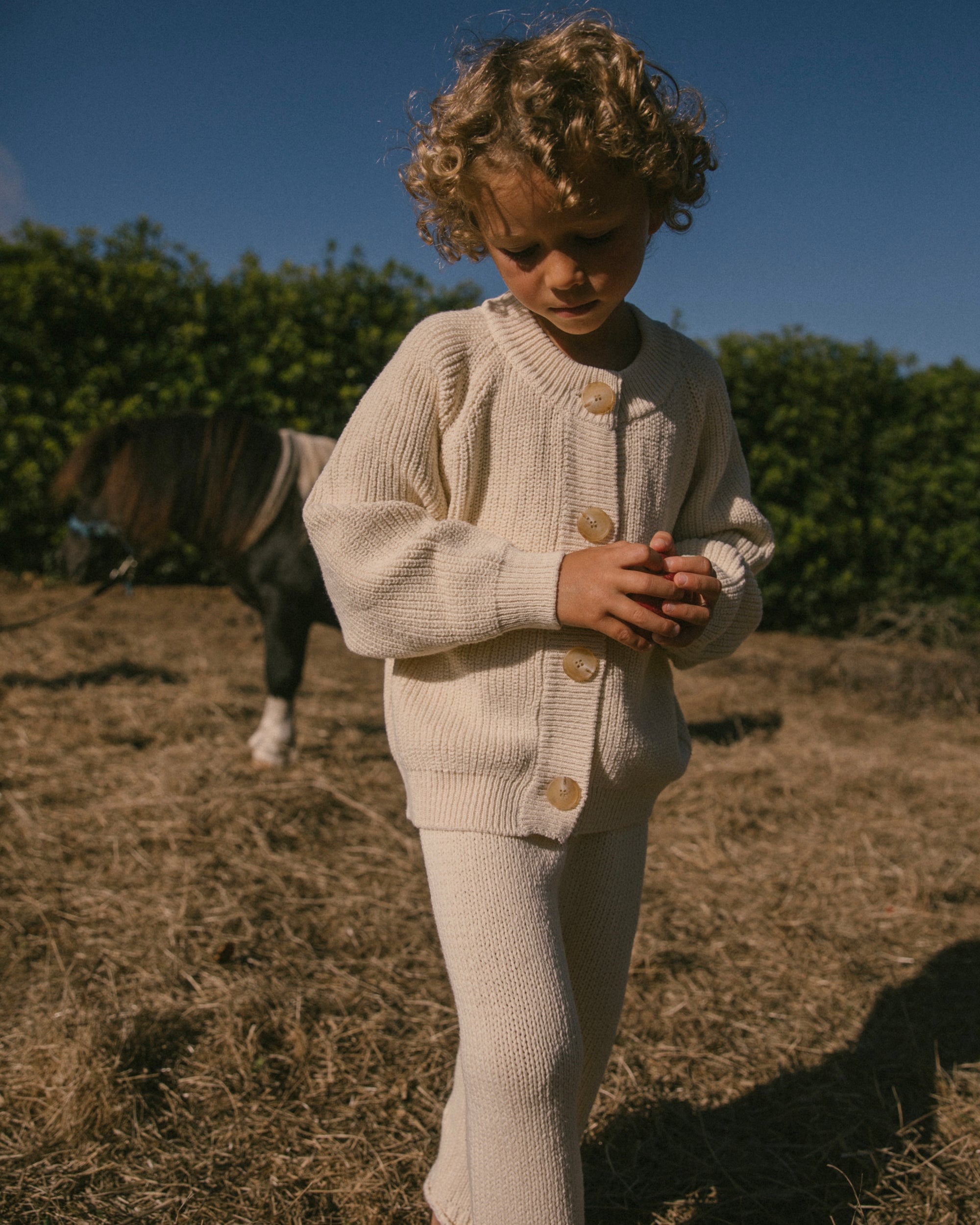 Knit bottom - Light Olive [EARTH THE ARCHIVE] (26AW)