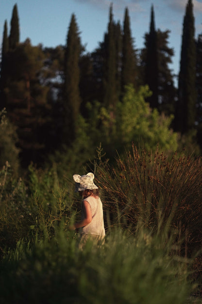 【オーダー会】'MOUSE' LINEN HAT [SHOMKA] 【2026年4月中旬以降順次発送】